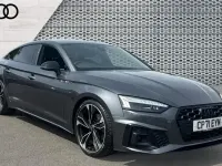 Used Audi A5 Sportback Black Edition 163 HP (119 kW) 2022 Grey Hatchback