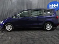 Used VW Sharan S 150 HP (110 kW) 2019 Blue MPV