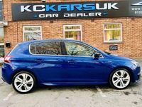 Used Peugeot 308 GT-line 120 HP (88 kW) 2015 Blue Hatchback