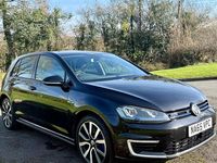 Used VW Golf VII GTE 200 HP (147 kW) 2015 Black Hatchback