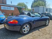 Used Porsche Boxster 220 HP (161 kW) 2002 Blue Cabriolet