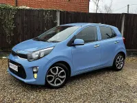 Second-hand Kia Picanto 84 CP (61 kW) 2018 Albastru Hatchback