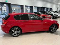 Used BMW 116 Sport Line 116 HP (85 kW) 2015 Red Hatchback