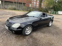 Used Mercedes SLK200 2004 Black Cabriolet