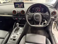 Used Audi S3 Black Edition 300 HP (220 kW) 2019 White Sedan