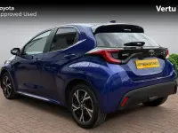Used Toyota Yaris Design 116 HP (85 kW) 2024 Juniper blue (metallic paint) Hatchback
