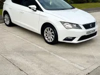 Used Seat Leon SE 105 HP (77 kW) 2013 White Hatchback