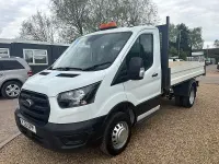 Usado Ford Transit 130 HP (95 kW) 2021 Branco Cabrios