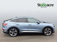 Used Audi Q4 Sportback e-tron S-Line 82 kW (112 HP) 2023 Blue SUV