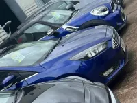Used Ford Focus Zetec 125 HP (91 kW) 2016 Blue Hatchback