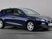 Used Seat Leon SE Dynamic 110 HP (80 kW) 2022 Blue Hatchback