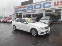 Begagnad Mercedes C220 Executive 2014 Vit Sedan