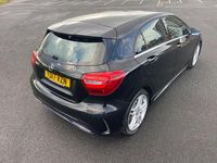 Used Mercedes A160 AMG line 102 HP (75 kW) 2017 Black Hatchback