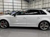 Used Audi A3 Black Edition 2017 White Hatchback
