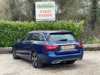 Used Mercedes C200 Premium Plus 2020 Blue Estate
