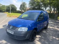 Used VW Caddy 69 HP (50 kW) 2009 Blue MPV