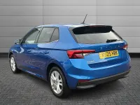 Used Skoda Fabia SE L 85 HP (62 kW) 2025 Race blue metallic Hatchback