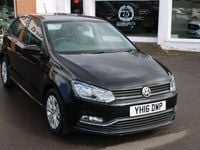 Used VW Polo SE 2016 Black Hatchback