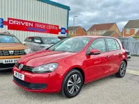 Used VW Golf VI S 105 HP (77 kW) 2011 Red Hatchback