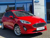 Used Ford Fiesta Titanium 2020 Red Hatchback