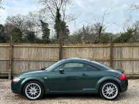 Begagnad Audi TT Sport 225 HK (165 kW) 2003 Grön Sportkupé