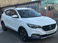 Used MG ZS Exclusive 106 HP (77 kW) 2018 White SUV