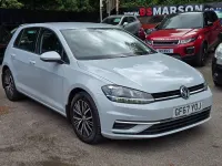 Used VW Golf VII SE 115 HP (84 kW) 2017 Silver Hatchback