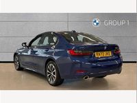 Used BMW 320 Sport Line 184 HP (135 kW) 2023 Blue Sedan