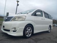 Begagnad Toyota Alphard 159 HK (116 kW) 2006 Vit Minibuss