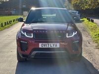Used Land Rover Range Rover evoque HSE Dynamic 2017 Red Estate