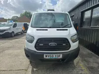 Used Ford Transit 130 HP (95 kW) 2018 White Cabriolet