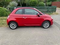 Used Fiat 500C Lounge 69 HP (50 kW) 2013 Red Cabriolet