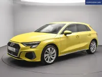 Used Audi A3 Sportback S-Line 204 HP (150 kW) 2021 Yellow Hatchback