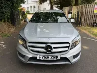 Used Mercedes GLA220 AMG line 177 HP (130 kW) 2015 Silver SUV