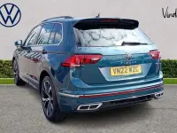 Used VW Tiguan R-line 150 HP (110 kW) 2022 Blue SUV