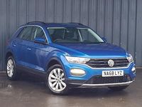 Used VW T-Roc SE 115 HP (84 kW) 2018 Blue SUV