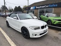 Used BMW 118 Cabriolet Exclusive 2013 White Cabriolet