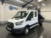 Used Ford Transit 130 HP (95 kW) 2021 White Cabriolet