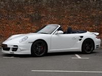 Used Porsche 997 Turbo 500 HP (367 kW) 2009 White Cabriolet