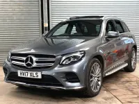 Used Mercedes GLC350 AMG line 255 HP (187 kW) 2017 Grey SUV