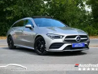 Used Mercedes CLA220 Shooting Brake AMG line 190 HP (139 kW) 2020 Silver Estate