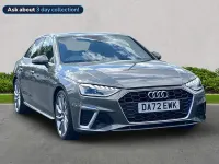 Used Audi A4 S-Line 204 HP (150 kW) 2022 Grey Sedan