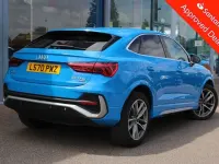 Used Audi Q3 Sportback S-Line 230 HP (169 kW) 2020 Blue SUV