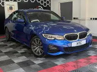 Used BMW 330e M Sport 292 HP (214 kW) 2019 Blue Sedan