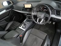 Used Audi Q5 S-Line 252 HP (185 kW) 2018 Blue SUV