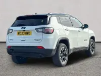 Begagnad Jeep Compass Trailhawk 2023 Vit SUV