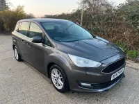 Used Ford Grand C-Max Zetec 120 HP (88 kW) 2018 Grey MPV