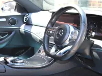 Used Mercedes E220 AMG line 2019 White Sedan