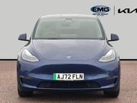 Used Tesla Model Y Long Range AWD 378 kW (514 HP) 2022 Blue SUV