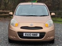 Used Nissan Micra Acenta 2010 Gold Hatchback